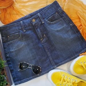 Denim jean mini skirt COH Citizens of Humanity 25